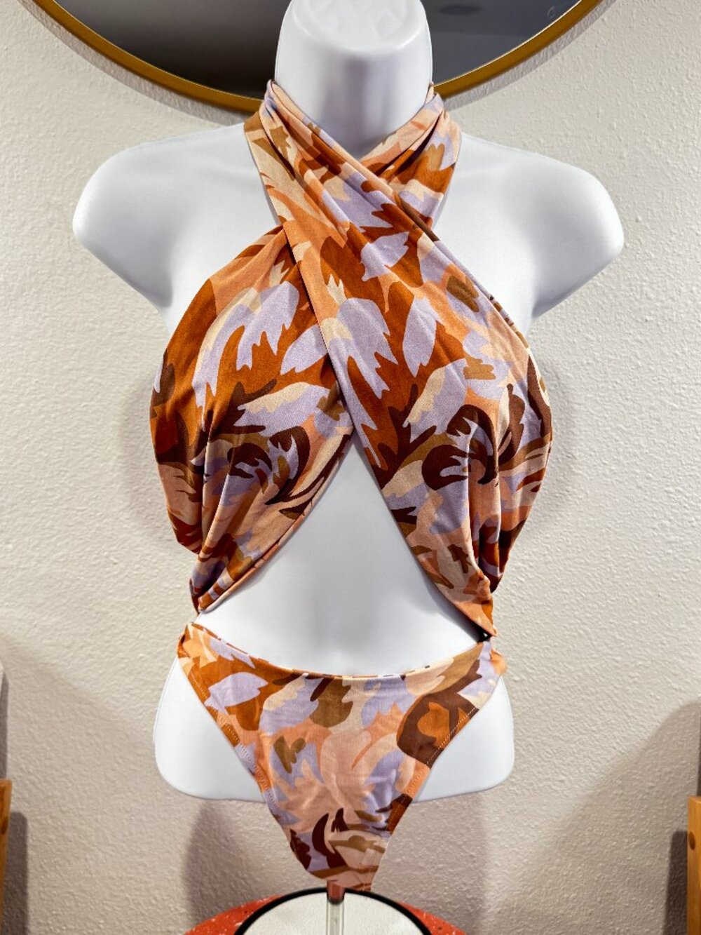Stone Fox Swim | Azalea One Piece, Size M
